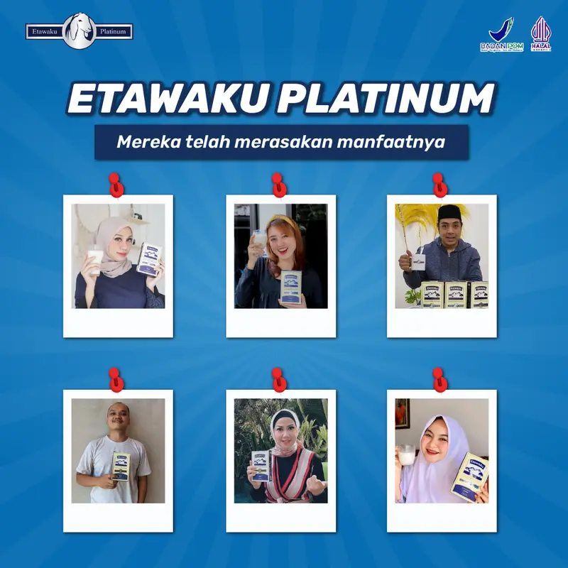 ETAWAKU PLATINUM - Paket 2 Box Susu Bubuk Kambing Etawa Original (Distributor Resmi SUdah BPOM dan Halal MUI) Bisa COD 2