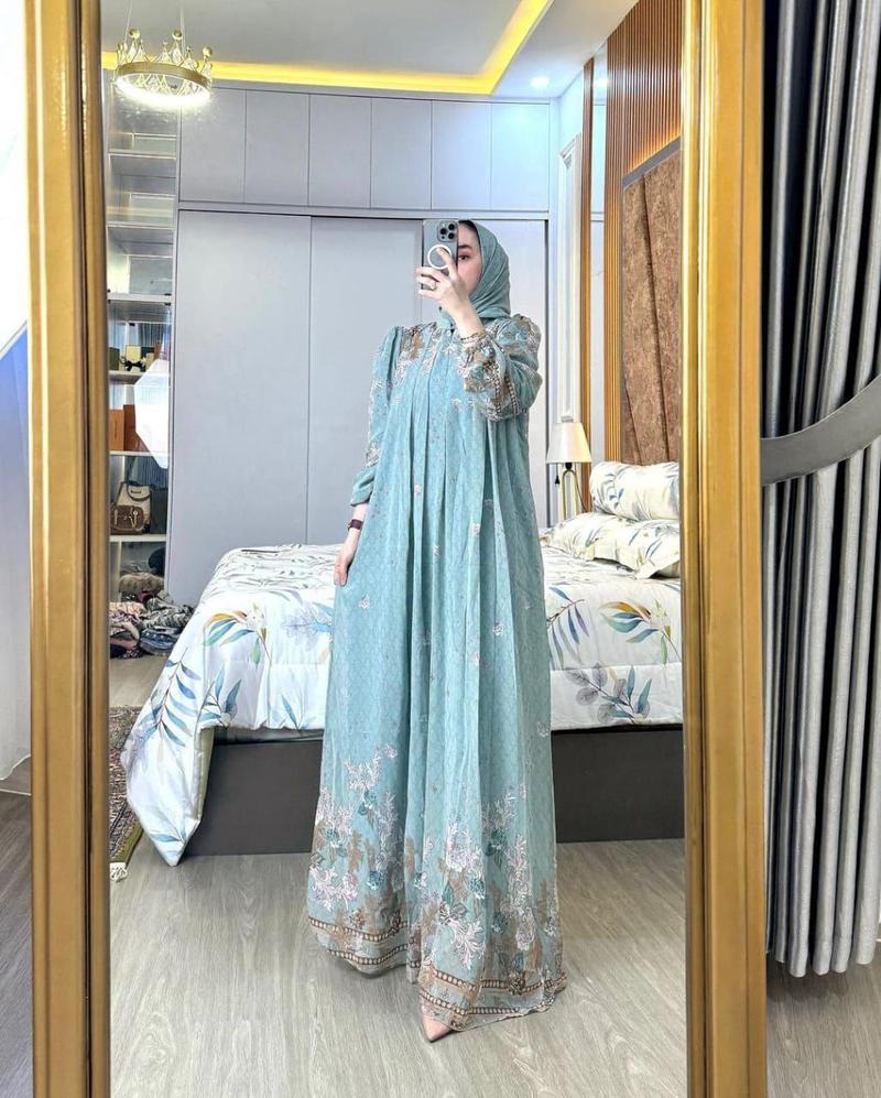 Product Introduction of SET HIJAB ANJELY SET HIJAB MEWAH KEKINIAN SET HIJAB CERUTY TERLARIS 2