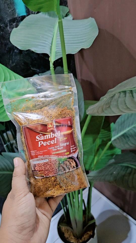 Product Introduction of sambel pecel emas merah 250 gram 1