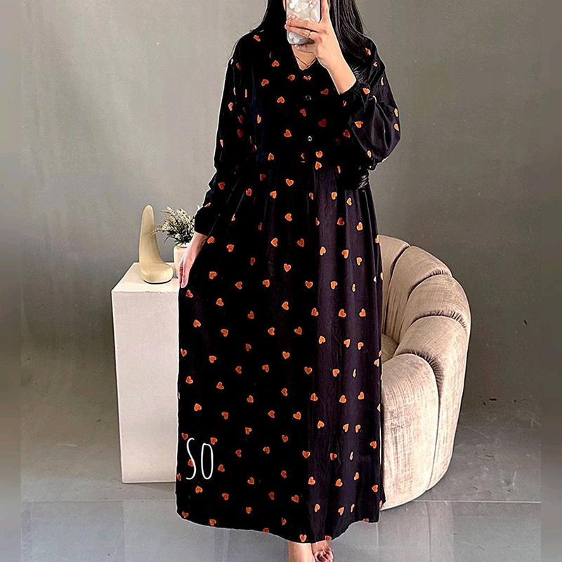 CLARA DRESS MATT RAYON TEBAL 4