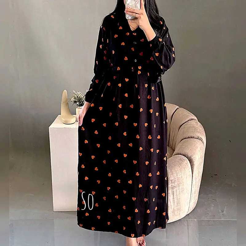 CLARA DRESS MATT RAYON TEBAL 4