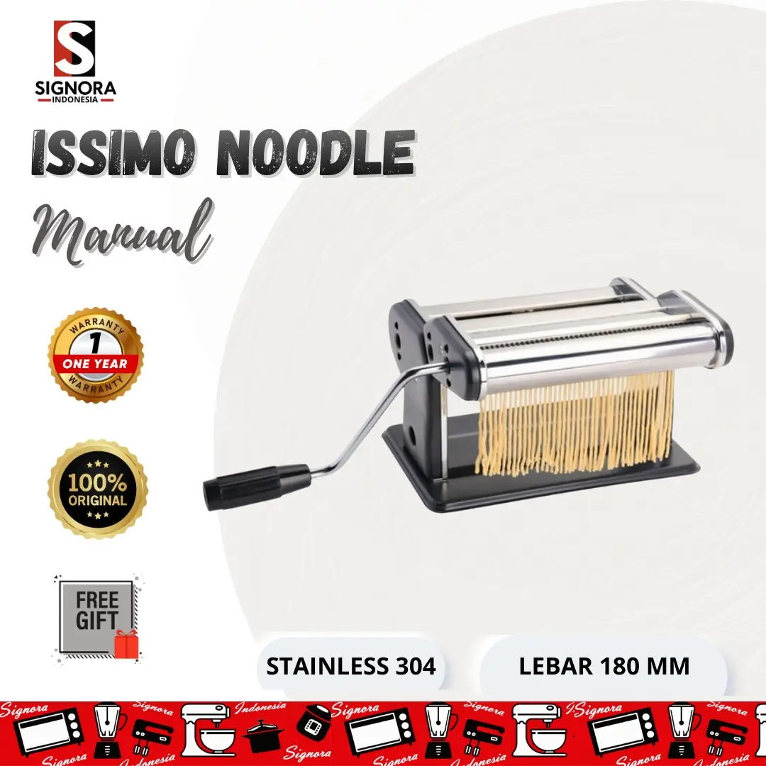 Signora Issimo Noodle MANUAL  Ketebalan hingga 9 level