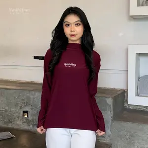 manset wanita lengan panjang bahan jersey premium