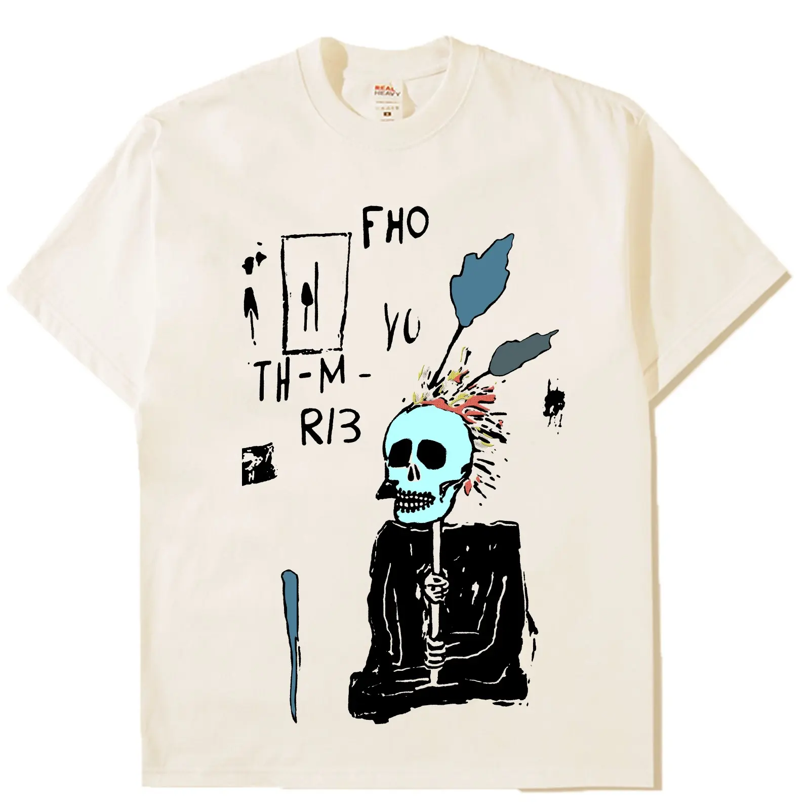 Kaos Bangtan THV THM YO Kepala Tengkorak