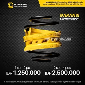PENJAGA SUSPENSI MOBIL HURRICANE SPRING BUFFER FORTUNER DAN PAJERO
