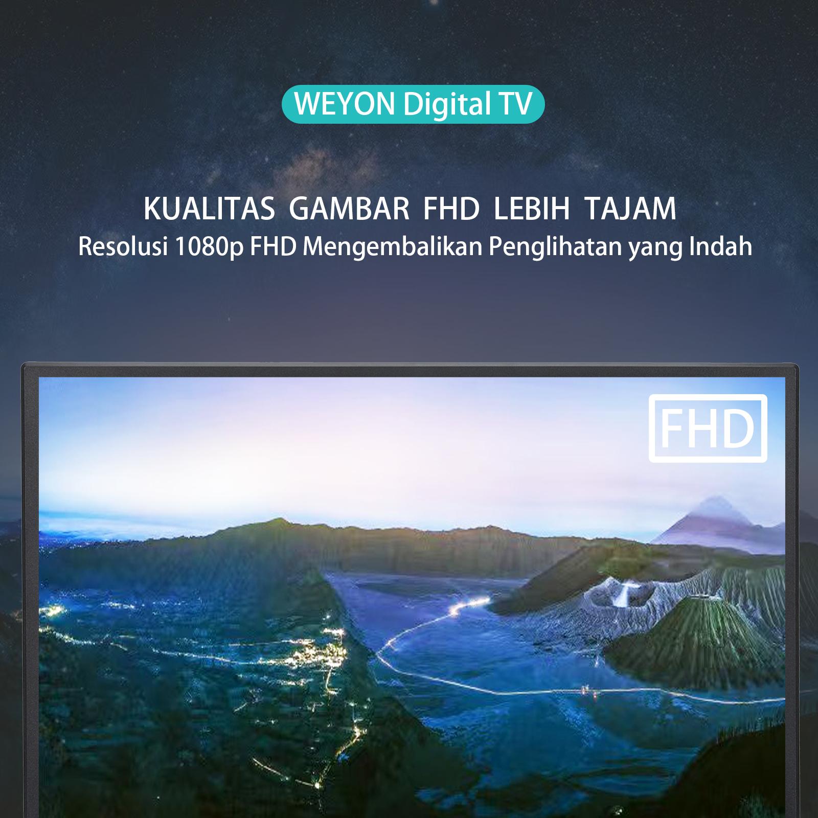 WEYON TV Digital LED 25 Inch FHD Televisi DVB-T2 Garansi Resmi 1 Tahun WEYON TV Digital LED 25 Inch FHD Televisi DVB-T2 Garansi Resmi 1 Tahun