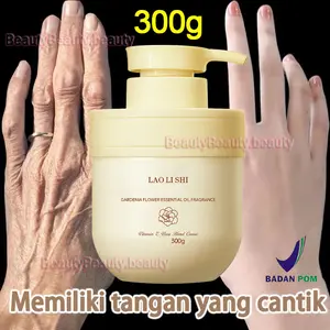 300g Krim Tangan Pemutih Aroma Gardenia Hand Cream Melembabkan dan Memperbaiki Kulit Tangan dan Kaki - Anti Kering Anti Kasar Melembutkan Mencerahkan Memperbaiki Kulit Gelap Menghilangkan Melanin Melembabkan Menutrisi Kulit Wangi Tahan Lama