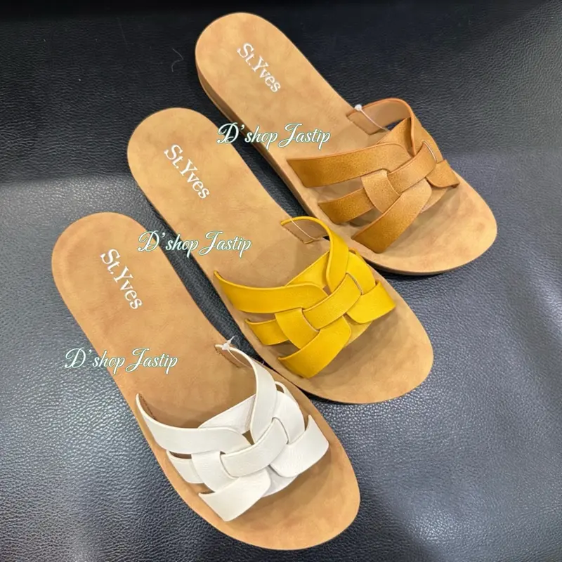 ST.YVES FQ183 Sandal Slop Model Anyam 2 By Dept Store 0