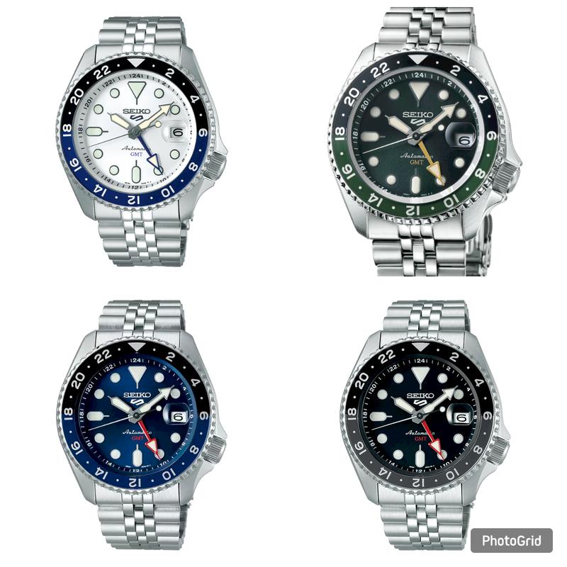 Seiko 5 GMT SKX Style SSK003 / SSK001 / SSK033 / SSK035 Jubilee - Shop ...