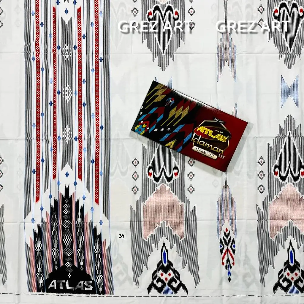 Sarung Atlas Idaman Harmoni Dewasa Kain Motif Tenun