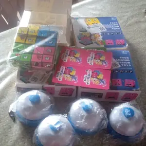 Mainan Susun Ekspresi Muka Ketangkasan Mainan Balok Anak / Permainan Game Keluarga Kubus Cube Puzzle Blok Toys