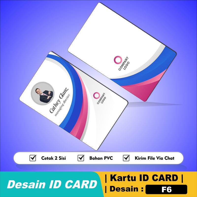 | Cetak | A1-I9 | ID CARD | Desain dan Custom | Edition Desain Bebas dan Cetak UV Printing - Cards 5