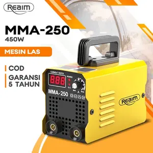 Reaim Mesin Las Inverter Mesin Las Listrik 450 Watt MMA Mesin Las Mini Mesin Trafo Las Welding