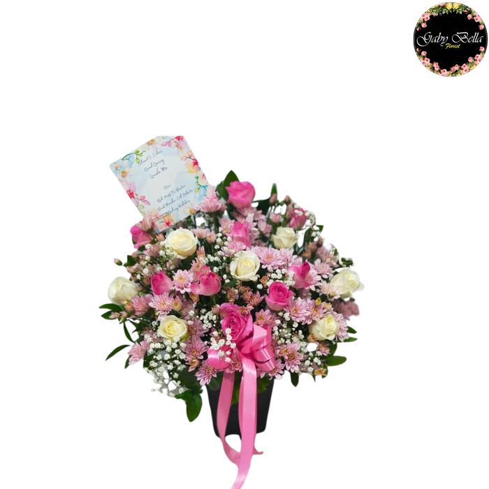 Gambar Bunga Meja Elegan Bunga Vas Rangkaian Bunga Meja Table Flowers Terbaik untuk Hadiah dan Dekorasi dari Gaby Bella Florist Kota Administrasi Jakarta Selatan Tokopedia