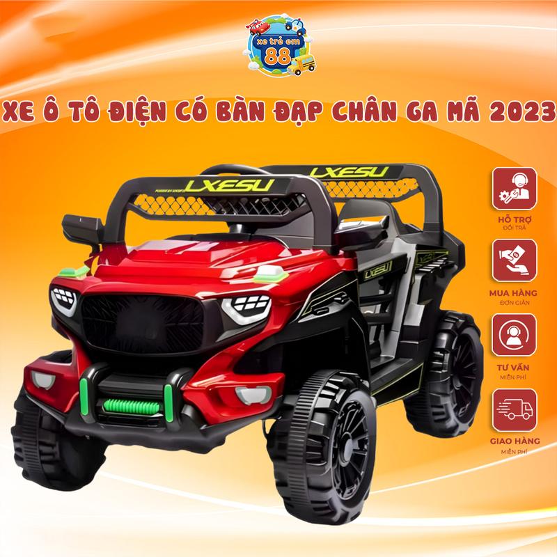  Xe ô tô điện có bàn đạp chân ga mã 2023 cho bé yêu 