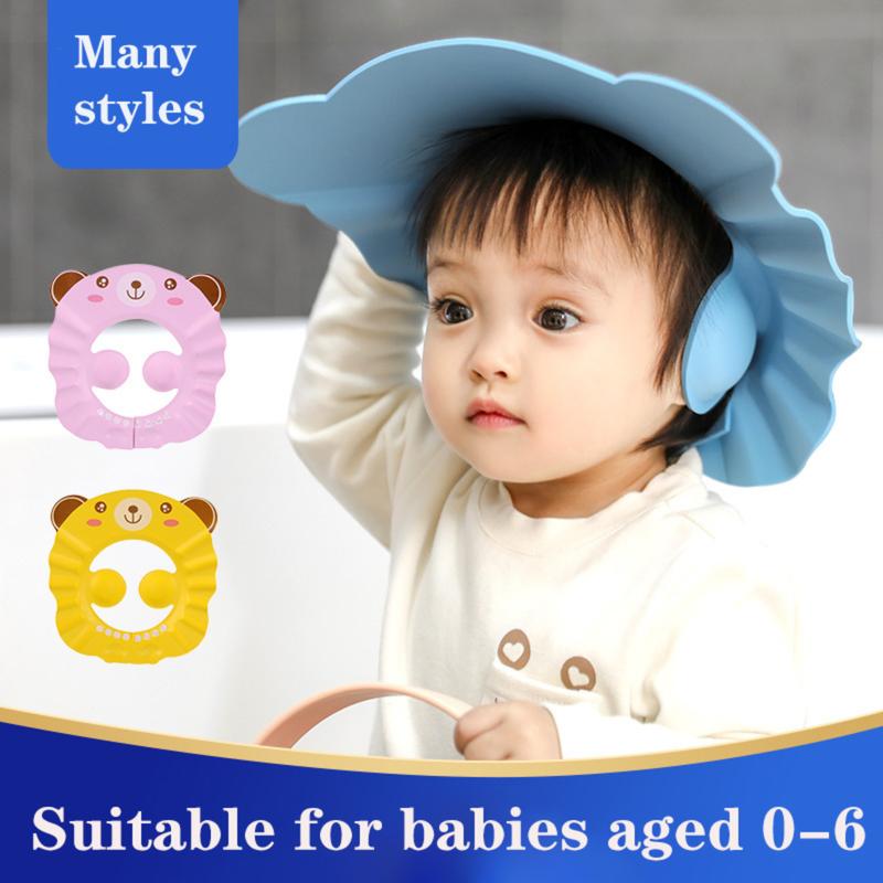 Topi Lembut untuk Mandi Bayi, Topi Pencuci Rambut Boleh Lara - TikTok ...