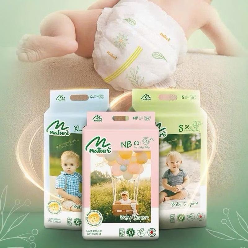 [HCM] Bỉm MOMO NATURE QUẦN ĐỦ SIZE M ĐẾN 4X CHO BÉ tả  con tả  con bỉm  bơ hằng du mục baby Nữ Women bảo cho bé đùi ếch tả  baby Voi 24lc tả  your bebe 150 ban
