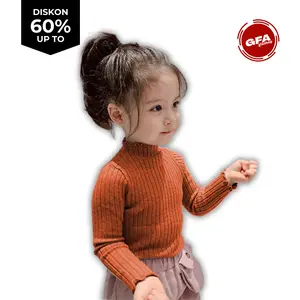 ATASAN BAJU RAJUT ANAK PEREMPUAN 1-9 tahun MODEL Korea Fashion style