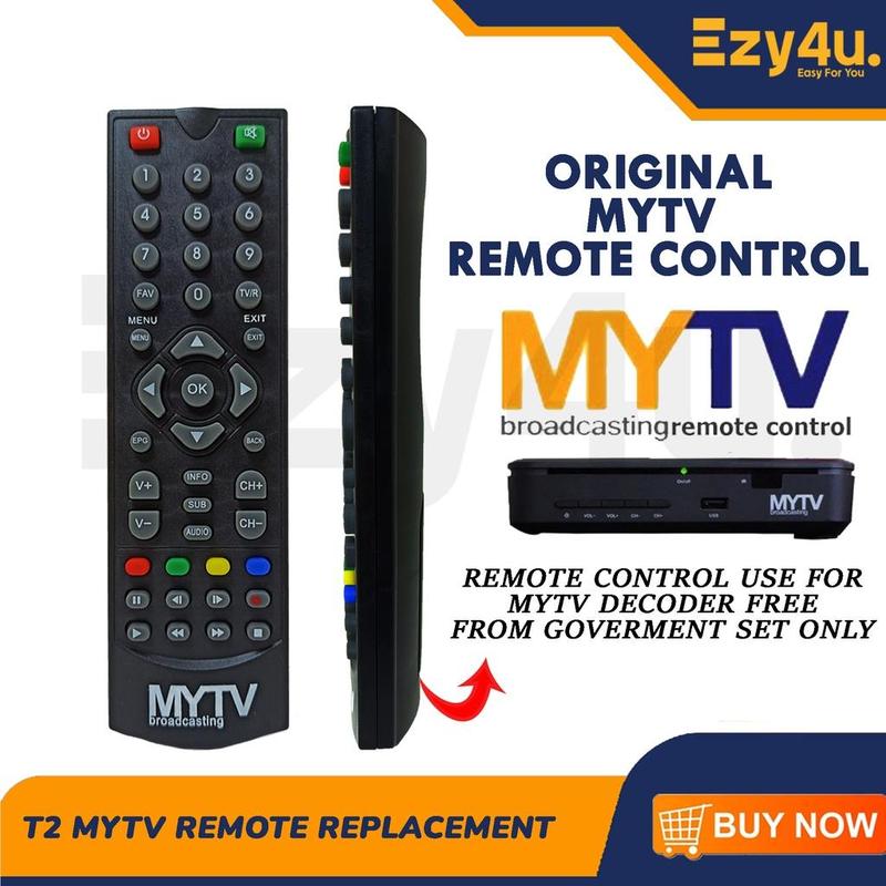MYTV Remote Control khas untuk edaran Dekoder Digital Kerajaan - TikTok ...