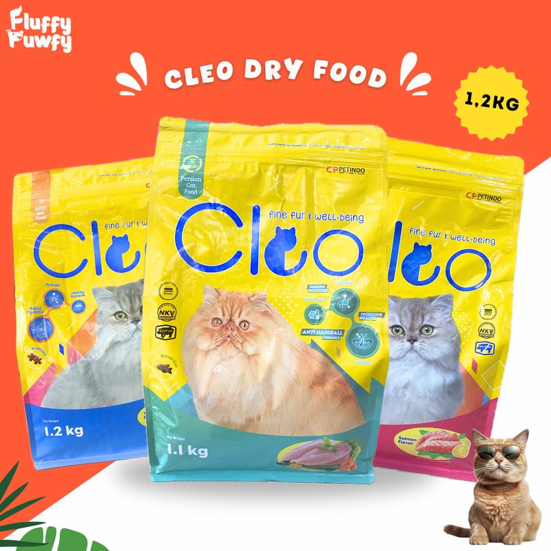 Cleo Dry Food Kucing 1,2 kg Makanan Kering Kucing 0