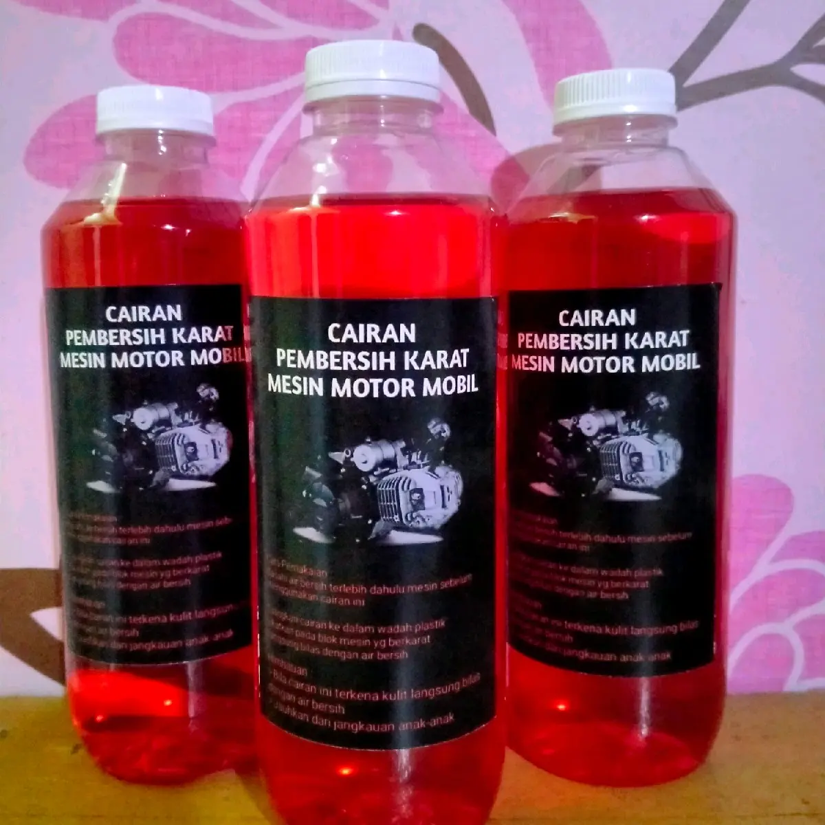 CAIRAN PEMBERSIH KARAT MOTOR DAN MOBIL 500ML