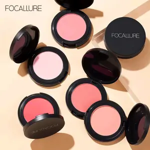 Foccalure natural blush on sweet face cheek makeup powder blushed
