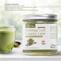 Gambar TRIVICO Moringa Leaf Creamy Latte Minuman Daun Kelor Bubuk Kelor Latte Vegan Moringa Powder Friendly & Bebas Laktosa 200gr dari TRIVICO.ID Kota Tangerang Selatan 5 Tokopedia
