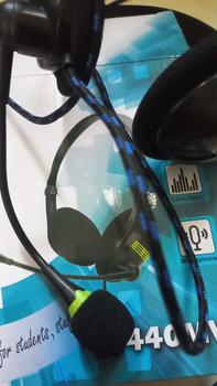 Product Review of Bonkyo Headphone stereo dengan mikrofon dan single jack 3.5mm Cocok untuk pembelajaran di kantor Bass Headset Subwoofer Earphone Handsfree Bluetooth from A**R 1