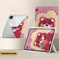 Gambar Cute Pink Bear Pattern 3+Y Tablet Case For infinix XPAD 11",infinix XPAD20 11",infinix XPAD30E 11",infinix XPAD20 Pro12",megapad 11", New Acrylic Cover - HD928, infinix XPAD20 11" dari LGEE CASE Kota Tangerang 2 Tokopedia