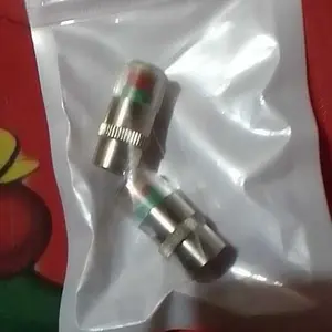 Tutup Pentil Indikator Tekanan Angin Ban Motor Mobil 1 Pcs Car dengan Sensor Deteksi Tekanan Ban Universal Compatibility