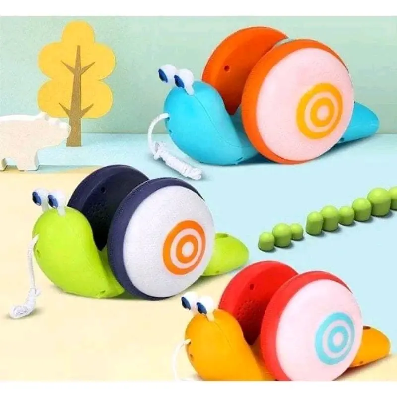 Mainan Anak Siput Tarik Goyang Tanpa Baterai Snail Toy Mainan Siput Viral Mainan 1