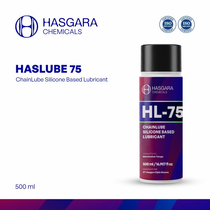 Gambar HL 75 - Chain Lube Silicone-Based / Perawatan Rantai - Aerosol 500 ml dari Hasgara Chemicals Kota Bekasi Tokopedia