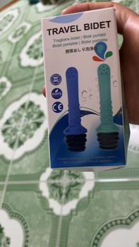 Product Review of FIGARO Household Portable Hand Held Bidet Spray Travel Outdoor Feminine Hygiene Wash Toilet Bottle Spray Nozzle Sprayer from n**z 0