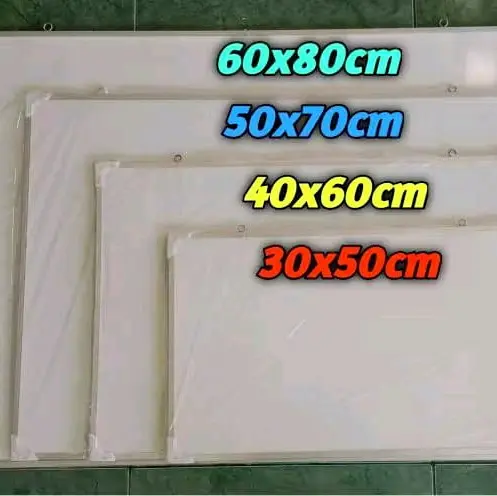 Papan Tulis Bolak Balik uk 30x50 cm dengan Depan Spidol dan Belakang Kapur - Stationery 0