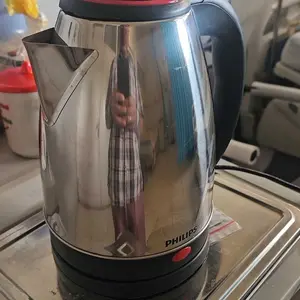 Alat Pemanas Air Teko Listrik 2 Liter Super Cepat 400, Watt Bodi Stainless Steel Aman Mudah Digunakan Garansi 2 Tahun