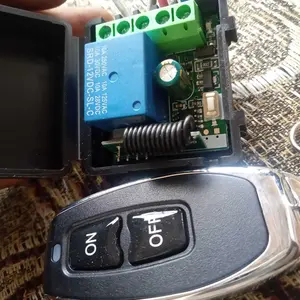 Modul Kontrol Relay 1ch 433MHz DC 12V 10A Remote Control Switch Saklar Jarak Jauh Nirkabel Wireless