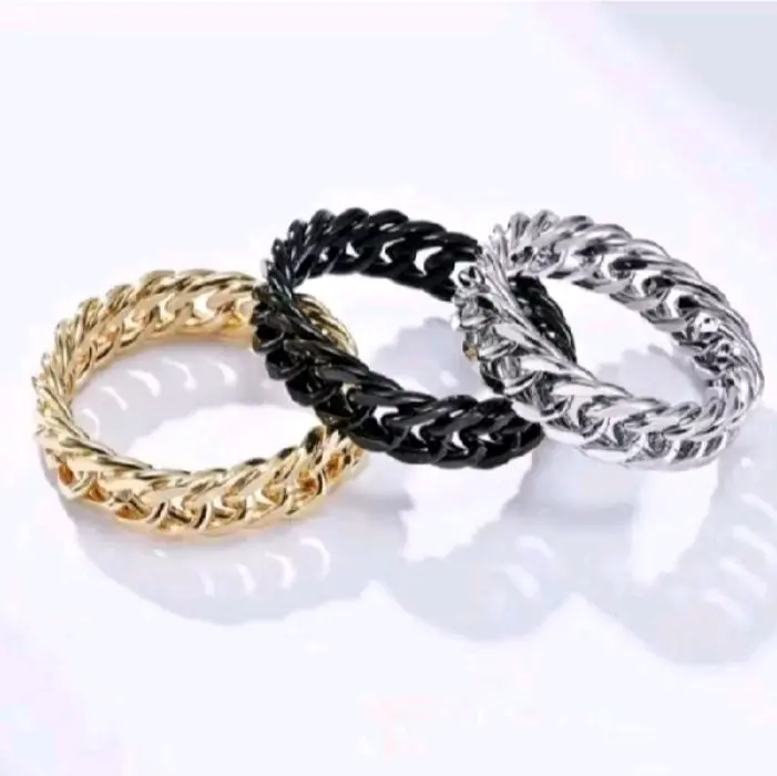 Cincin baja titanium kualitas premium asli original