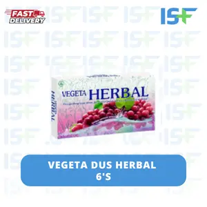 ISF Vegeta Dus Herbal Anggur 6's minuman serat