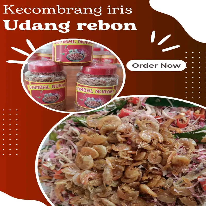 Sambel kecombrang iris udang rebon stoples kemasan siap  Makanan Food 0