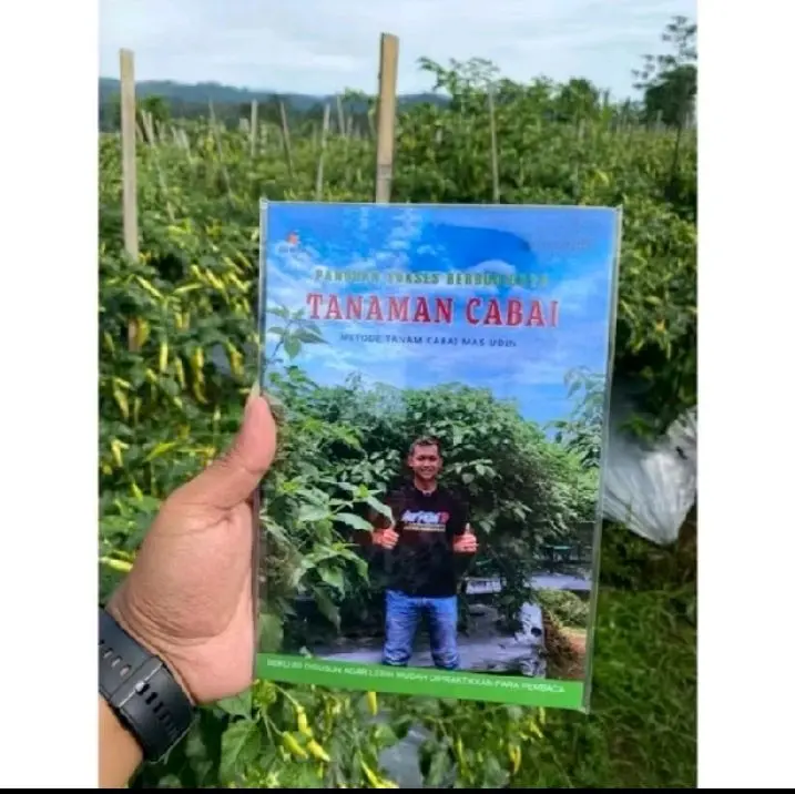 Buku Panduan Sukses Berbudidaya Tanaman Cabai Metode Tanam Cabai Mas Udin untuk Petani Profesional