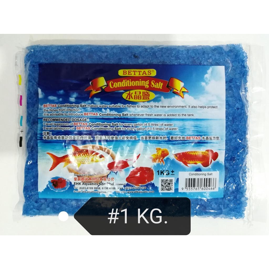 Bettas Conditioning Salt 1kg Fish Aquarium Ikan Akuarium Garam