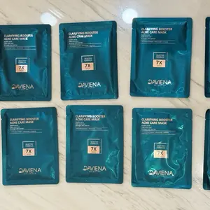 Harga 25.000  (5 Masker Hijau) | Daviena Skincare