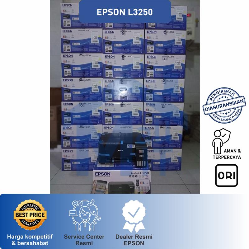 PRINTER EPSON L3250 L-3250 L 3250 PENGGANTI L3150 L-3150 Wifi Garansi Resmi 3