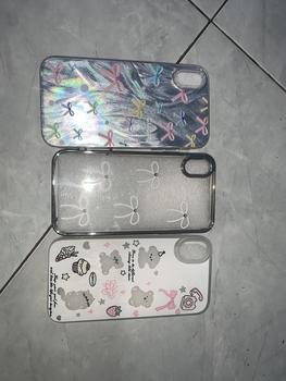 Product Review of Putih Pita Elegan Mulia Manis Indah Doodle Case Kompatibel Untuk IPhone 11 13 15 14 12 Pro Max 7Plus 8Plus 14Plus 15Plus XR X XS Max 8 7 6 15 Plus SE 2020 Painting Electroplated Frame Transparent Soft IMD Akrilik Mewah Phone Cover from l**a 0
