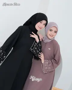 Gamis abaya razeeta bordir sabrina anti UV