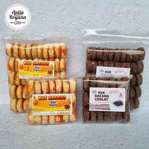 Kue Kacang Mini Aulia Royana Manis Dan Gurih Kemasan 120gr dan 280gr Khas Banyuwangi