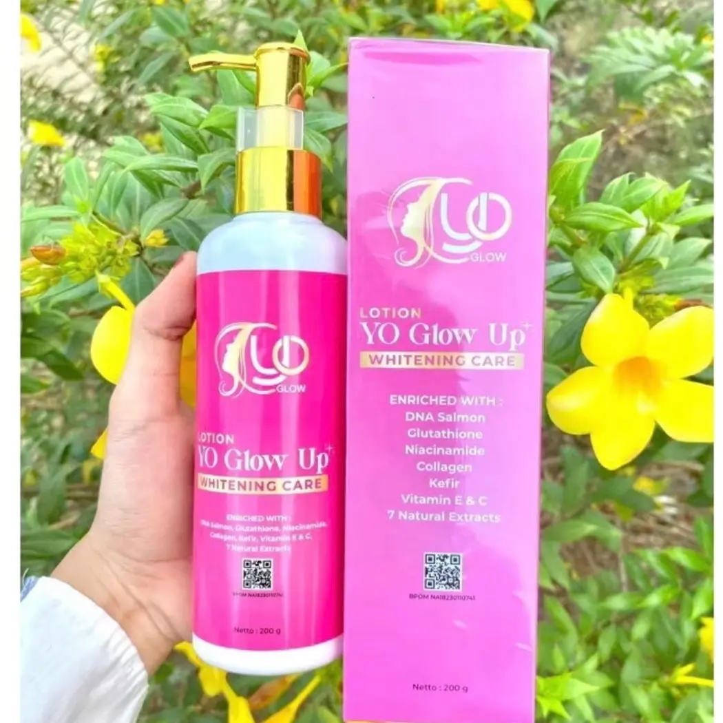 Lotion Yo glow up lagi viral banget ️