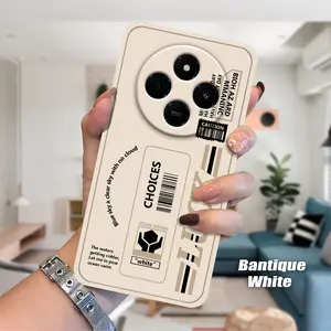 Softcase Macaron Aesthetic Luck For R*d*i 14c atau P*c* c75 Hp Casing Handphone Lembut Case Pelindung Hpftcase Macaron Aesthetic For All Type Hp Casing Handphone Lembut Case Pelindung Hp