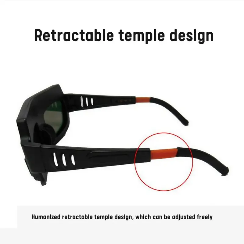Kacamata Pelindung Las Otomatis Auto Darkening Soldering Goggles 7