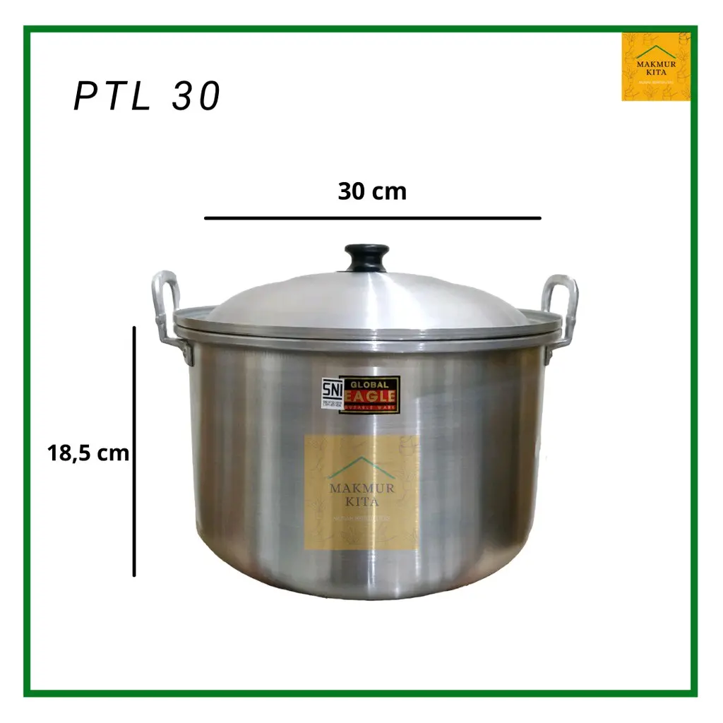 Panci besar ukuran 30cm/panci 12 liter Air/panci besar/panci Kitchenware